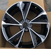 Кованые диски Ju-Tuning RGWC429 чёрный глянец R18–R21 5x112 на Audi A4-A8/Q7, VW