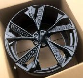 Кованые диски Ju-Tuning RGWX429 чёрный глянец R19–R21 5x112 на Audi A4-A8/Q7, VW — фото 2