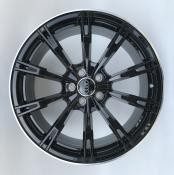 Кованые диски Ju-Tuning RGWT086 чёрный глянец R18–R19 5x112 на Audi A4-A8/Q7, VW