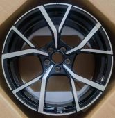 Кованые диски Ju-Tuning RGWC1907 чёрный глянец R19 5x112 на Audi A4-A8/Q7, VW