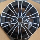 Кованые диски Ju-Tuning RGWX2221 чёрный глянец R18 5x112 на Mercedes C/E/S, GLC, GLE