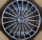 Кованые диски Ju-Tuning RGWX5143 чёрный R18 5x112 на Mercedes C/E/S, GLC, GLE