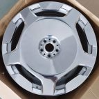 Кованые диски Ju-Tuning RGWC619 зеркальная полировка R21–R23 5x112 на Mercedes C/E/S, GLC, GLE