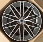 Кованые диски Ju-Tuning RGWA251719 графит gunmetal R22 5x112 на Mercedes C/E/S, GLC, GLE