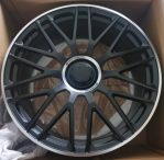Кованые диски Ju-Tuning RGWC5570 чёрный мат R19–R23 5x112 на Mercedes C/E/S, GLC, GLE