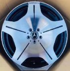 Кованые диски Ju-Tuning RGWC23C чёрный R18–R19 5x112 на Mercedes C/E/S, GLC, GLE