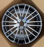 Кованые диски Ju-Tuning RGWC9460C чёрный глянец R19 5x112 на Mercedes C/E/S, GLC, GLE