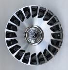 Кованые диски Ju-Tuning RGWX1009 чёрный глянец R18 5x112 на Mercedes C/E/S, GLC, GLE
