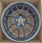 Кованые диски Ju-Tuning RGWX3009 чёрный мат R18–R20 5x112 на Mercedes C/E/S, GLC, GLE