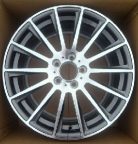 Кованые диски Ju-Tuning RGWC1837X графит gunmetal R18–R19 5x112 на Mercedes C/E/S, GLC, GLE