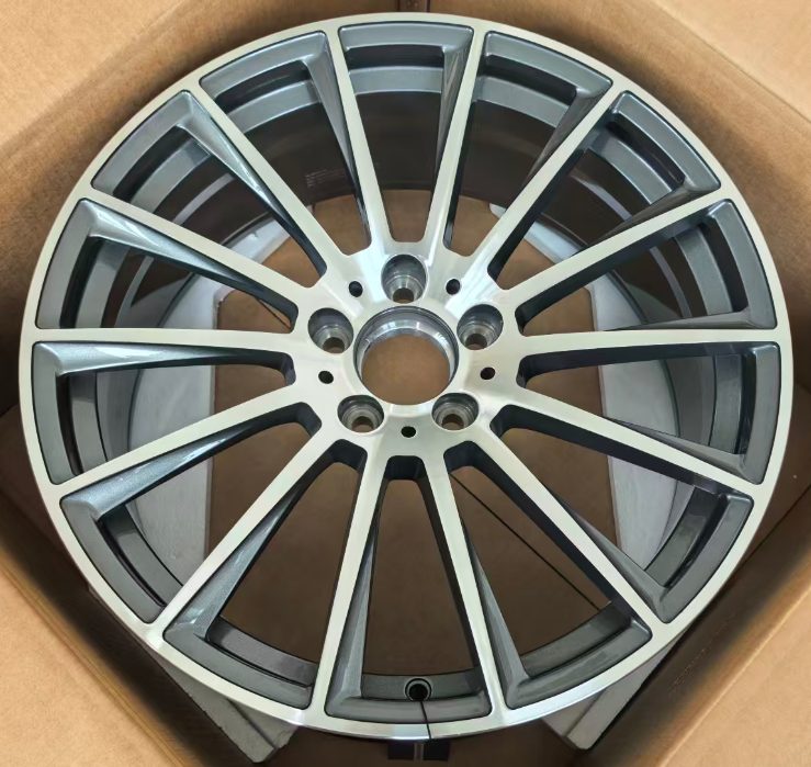 Кованые диски Ju-Tuning RGWC1837X стальной серый R19–R20 5x112 на Mercedes C/E/S, GLC, GLE