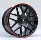 Кованые диски Ju-Tuning RGWC1902 благородный чёрный R21–R22 5x130 на Mercedes G-класс