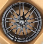 Кованые диски Ju-Tuning RGWC1034 чёрный глянец R21–R22 5x130 на Mercedes G-класс
