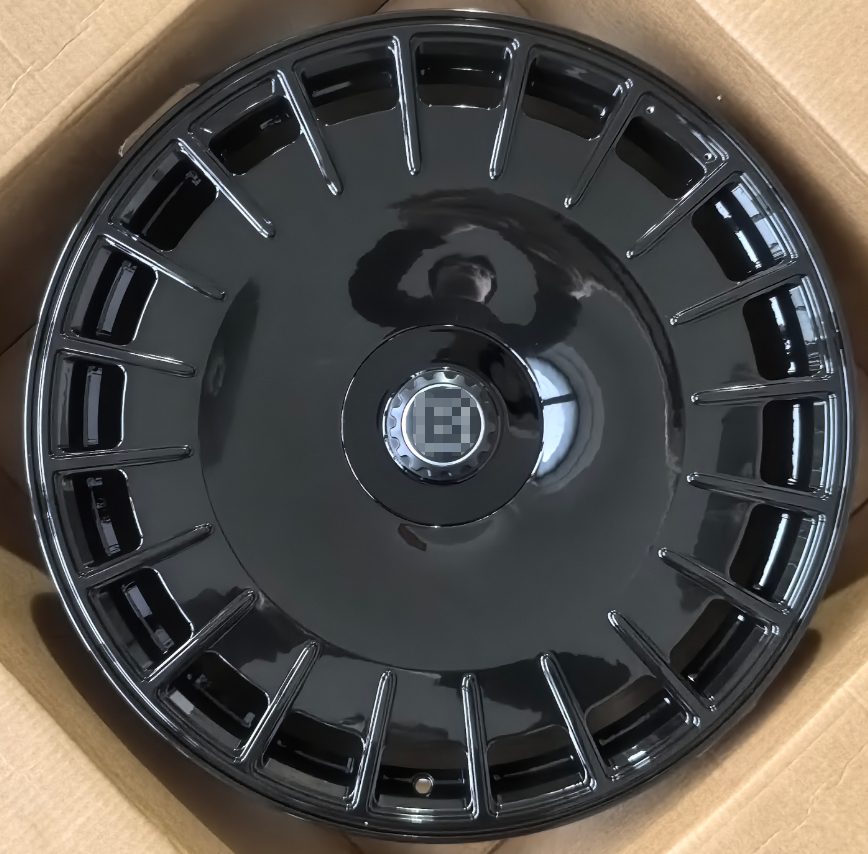 Кованые диски Ju-Tuning RGWC1626 чёрный глянец R24 5x130 на Mercedes G-класс