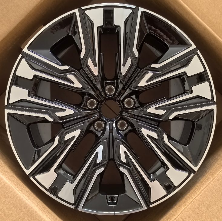 Кованые диски Ju-Tuning RGWC2257 чёрный глянец R20 5x112 на BMW G-серии, X3-X7