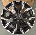 Кованые диски Ju-Tuning RGWC2258 чёрный глянец R19–R21 5x112 на BMW G-серии, X3-X7