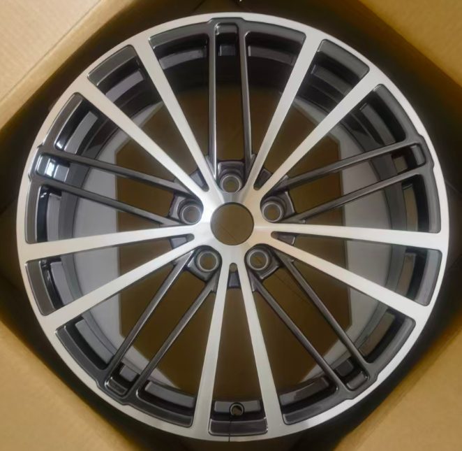 Кованые диски Ju-Tuning RGWX8812 графит gunmetal R19 5x112 на BMW G-серии, X3-X7