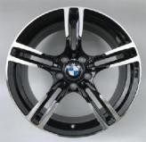 Кованые диски Ju-Tuning RGWX5544 чёрный R19 5x120 на BMW 3/5/7, X5/X6