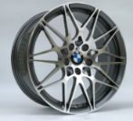 Кованые диски Ju-Tuning RGWC1844 графит gunmetal R18 5x120 на BMW 3/5/7, X5/X6