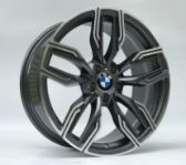 Кованые диски Ju-Tuning RGWC1011 графит gunmetal R18–R20 5x120 / 5x112 на BMW 3/5/7, X5/X6