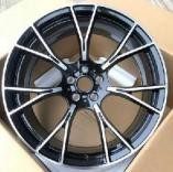 Кованые диски Ju-Tuning RGWT1042 чёрный глянец R18 5x120 на BMW 3/5/7, X5/X6
