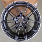 Кованые диски Ju-Tuning RGWT523 полуматовый чёрный R19 5x112 на BMW G-серии, X3-X7