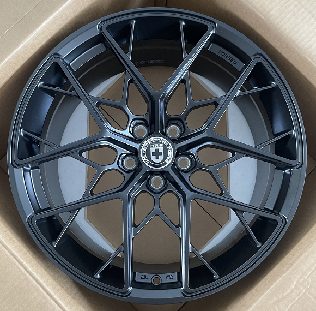 Кованые диски Ju-Tuning RGWC141 чёрный мат R19–R21 5x112 / 5x120 / 5x114.3 на BMW G-серии, X3-X7