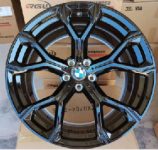 Кованые диски Ju-Tuning RGWX555 чёрный глянец R19–R21 5x120 / 5x112 на BMW 3/5/7, X5/X6