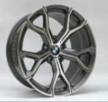 Кованые диски Ju-Tuning RGWC555 графит gunmetal R19–R21 5x112 / 5x120 на BMW 3/5/7, X5/X6