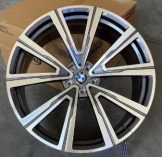 Кованые диски Ju-Tuning RGWC108 графит gunmetal R22 5x112 на BMW G-серии, X3-X7