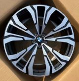 Кованые диски Ju-Tuning RGWC7251 чёрный глянец R22 5x112 на BMW G-серии, X3-X7