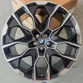 Кованые диски Ju-Tuning RGWCT578 чёрный глянец R22 5x112 на BMW G-серии, X3-X7