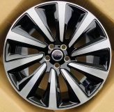 Кованые диски Ju-Tuning RGWC174L чёрный глянец R21–R23 5x120 на Range Rover, Defender — фото 2