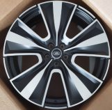 Кованые диски Ju-Tuning RGW119 полуматовый чёрный R22–R23 5x120 на Range Rover, Defender