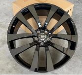 Кованые диски Ju-Tuning RGWX2305 чёрный глянец R22–R23 5x120 на Range Rover, Defender