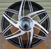 Кованые диски Ju-Tuning RGWR0139 чёрный R21 5x120 на Range Rover, Defender