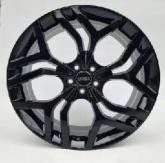 Кованые диски Ju-Tuning RGWQ164 чёрный глянец R20 5x108 на Range Rover, Defender