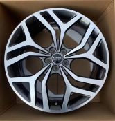 Кованые диски Ju-Tuning RGWC164 графит gunmetal R20 5x108 на Range Rover, Defender
