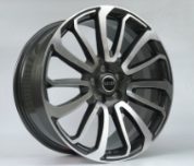 Кованые диски Ju-Tuning RGWQ1835 графит gunmetal R20 5x120 на Range Rover, Defender