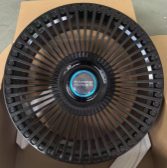 Кованые диски Ju-Tuning RGW1816 чёрный глянец R22 5x120 на Range Rover, Defender