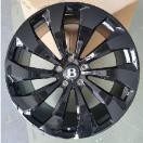 Кованые диски Ju-Tuning RGWA1741 чёрный глянец R22 5x130 на Bentley, Rolls-Royce