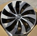 Кованые диски Ju-Tuning RGWC1741 чёрный глянец R22 5x130 на Bentley, Rolls-Royce