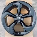 Кованые диски Ju-Tuning RGWC5464L чёрный глянец R22 5x130 на Bentley, Rolls-Royce