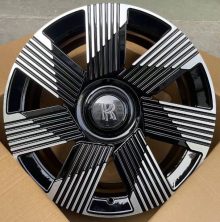 Кованые диски Ju-Tuning RGWC2023 чёрный глянец R21 5x112 на Bentley, Rolls-Royce