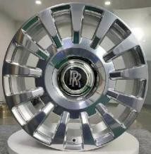 Кованые диски Ju-Tuning RGWC5616 зеркальная полировка R21–R22 5x120 / 5x112 на Bentley, Rolls-Royce