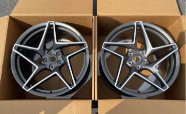 Кованые диски Ju-Tuning RGWC212R матовый стальной серый R20 5x114.3 на Bentley, Rolls-Royce