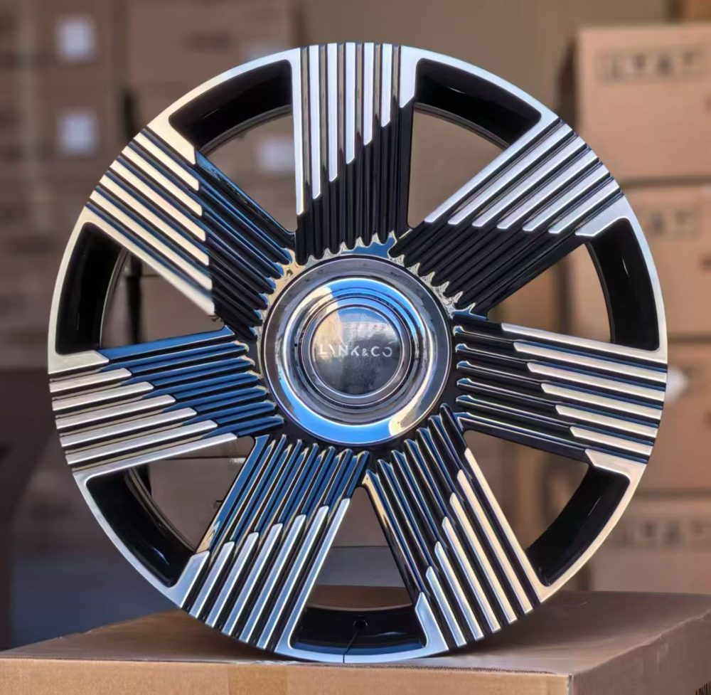 Кованые диски Ju-Tuning RGWA2023L чёрный глянец R21 5x120 / 5x108 на AITO, Li Auto, Xiaomi, Zeekr