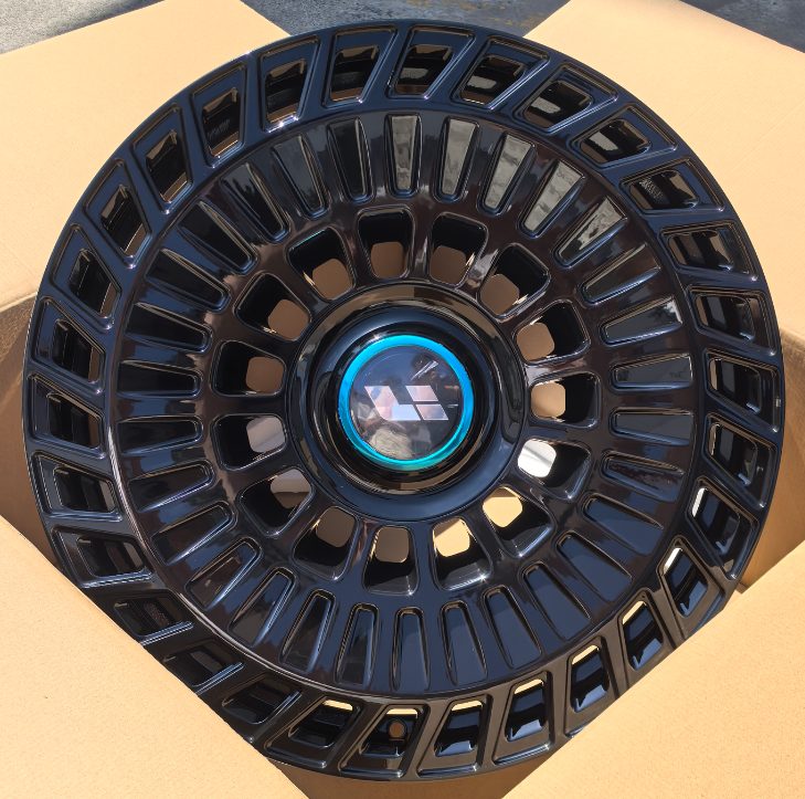 Кованые диски Ju-Tuning RGWA331 чёрный глянец R21 5x120 на AITO, Li Auto, Xiaomi, Zeekr