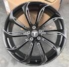 Кованые диски Ju-Tuning RGWX401 чёрный мат R18–R19 5x114.3 на Tesla 3/Y, BYD, Zeekr