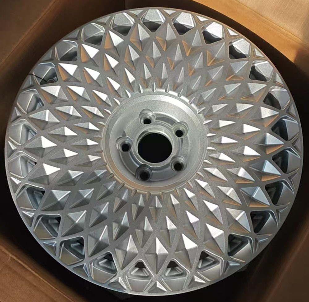 Кованые диски Ju-Tuning RGW9188 серебристый R19 5x114.3 на Tesla 3/Y, BYD, Zeekr